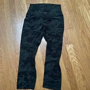 Lululemon Green Camo Leggings